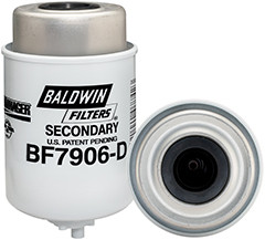 Baldwin Filters BF7906-D Secondary Fuel/Water Separator Element with Drain
