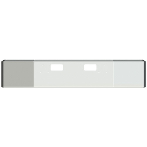 Stainless Steel 9 Inch Bumper W/ Tow Holes For Ford Aeromax, L9000, LS9000, LA9000, LTS900, LTA9000