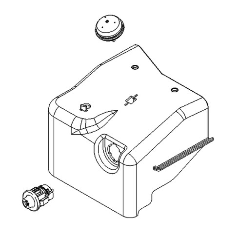 Briggs and Stratton OEM 591843 HOODSNOW Briggs and Stratton Original Part