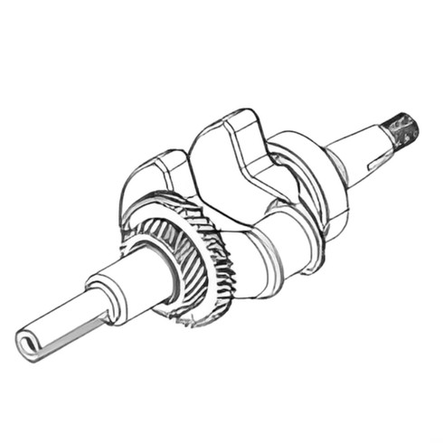 Briggs and Stratton OEM 593084 CRANKSHAFT Briggs and Stratton Original Part