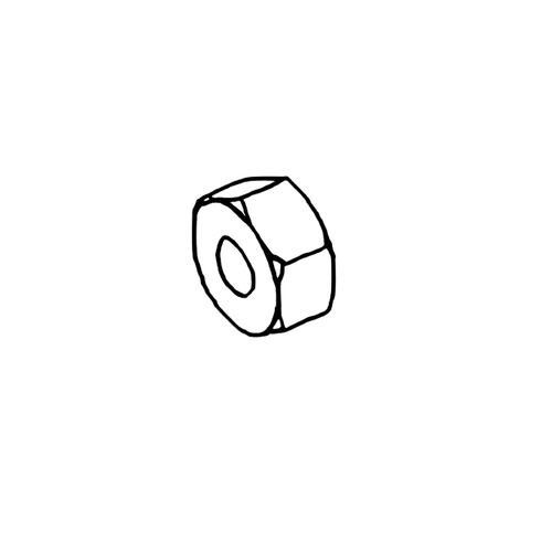 Briggs and Stratton OEM 793515 NUT Briggs and Stratton Original Part