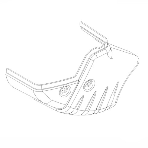 Briggs and Stratton OEM 794540 HOODSNOW Briggs and Stratton Original Part
