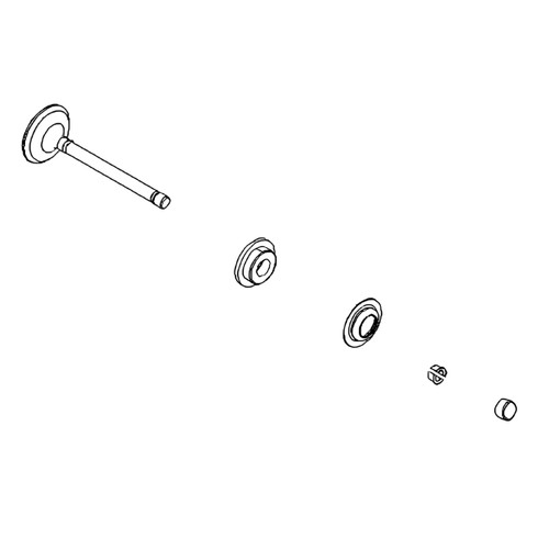 Briggs and Stratton OEM 797778 VALVEEXHAUST Briggs and Stratton Original Part - SUPERSEDED FROM 594257