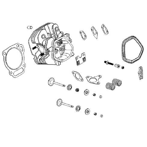 Briggs and Stratton OEM 799801 HEADCYLINDER Briggs and Stratton Original Part