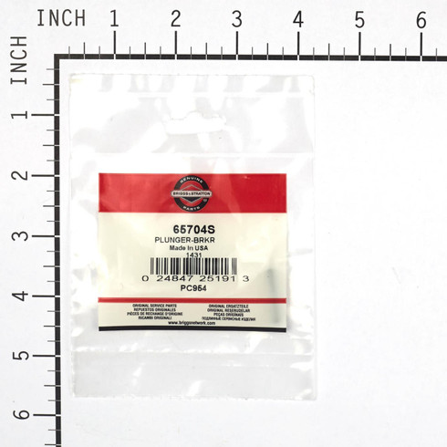 Briggs and Stratton OEM 65704S PLUNGERBREAKER Briggs and Stratton Original Part