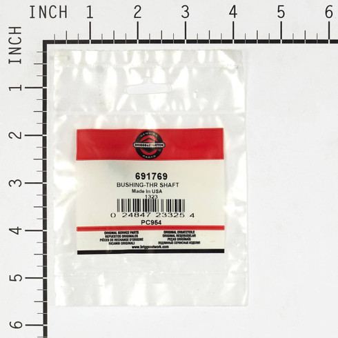 Briggs and Stratton OEM 691769 BUSHINGTHR SHAFT Briggs and Stratton Original Part