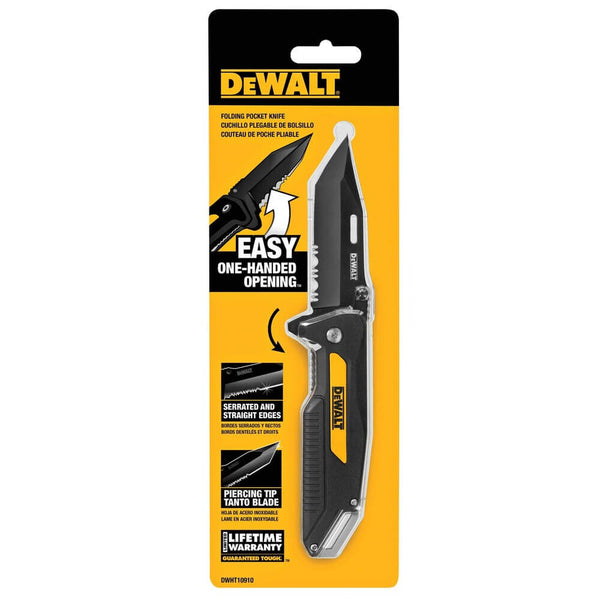 DEWALT DWHT10910 Pocket Knife with Ball-Bearing Assist