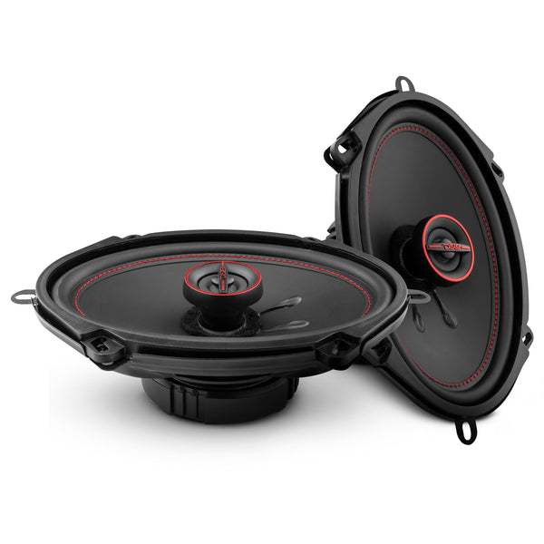 GEN-X 5x7" 3-Way Coaxial Speakers 50 Watts Rms 4-Ohm