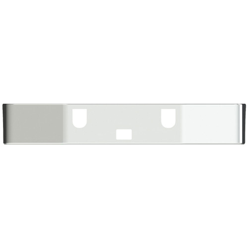 Mack CH SBA 1988-1993 18 Inch SBA Chrome Bumper With Tow & Step Holes By Valley Chrome