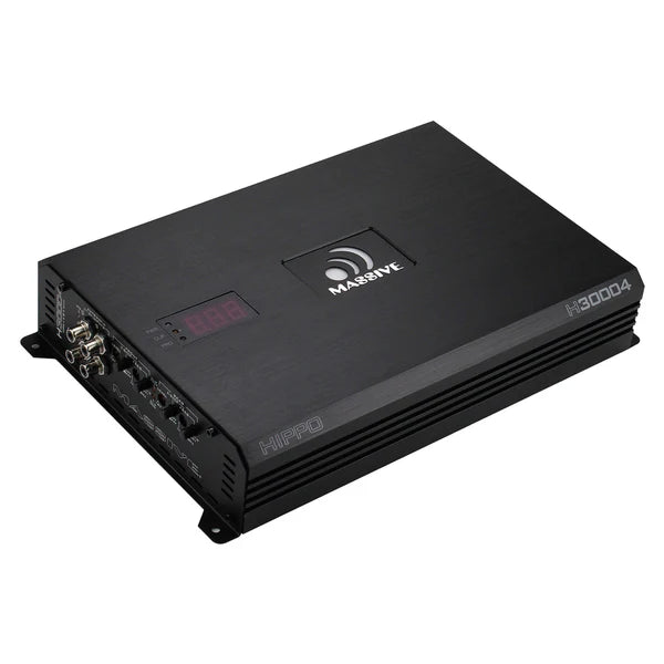 Massive audio H30004 - 500 Watts RMS x 4 @ 4 Ohm 4 Channel Amplifier