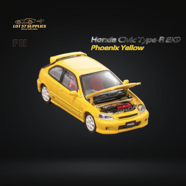 (Pre-Order) Focal Horizon Civic Type-R EK9 1st Generation in Phoenix Yellow 1:64