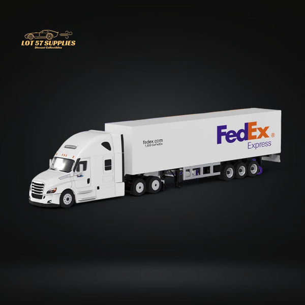 (Pre-Order) TimeMicro X Perka Freightliner Container Truck FedEx Livery 1:64 TM800103