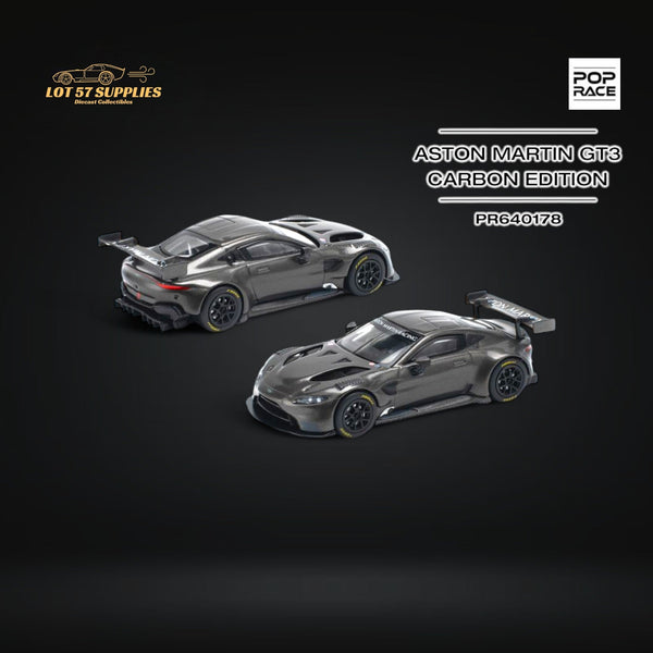 (Pre-Order) Pop Race Aston Martin Vantage GT3 Carbon Edition PR640178 1:64