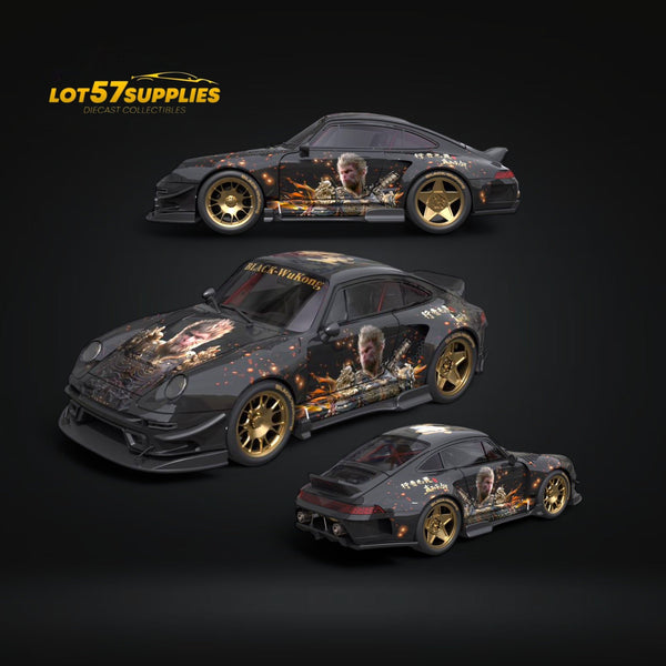 (Pre-Order) DCM Porsche 993 RWB Black Myth Wukong Livery 1:64