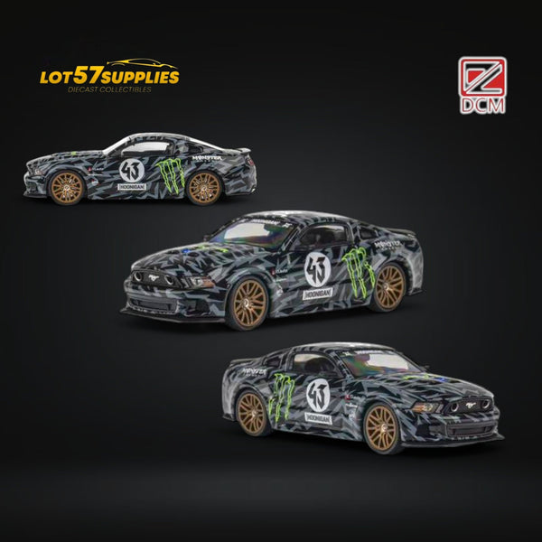 (Pre-Order) GDO Hunter x DCM 2014 Ford Mustang GT 5.0 Monster Livery 1:64