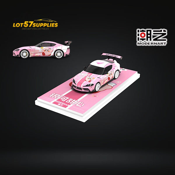 (Pre-Order) ModernArt GR Supra A90 Pink Kirby Sweetheart Livery Ordinary 1:64