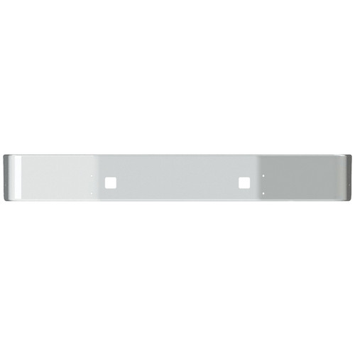 13 Inch Stainless Steel Bumper W/ Tow Pin Holes For Volvo WIA 1989-1997