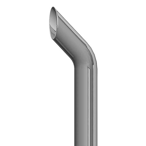 Chrome 8 OD X 36 Inch Bull Hauler Exhaust Stack