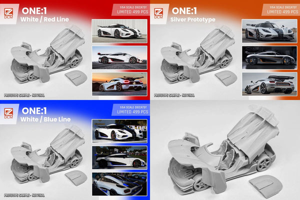 (Pre-Order) DCM Agera One:1 Fully Openable 1:64