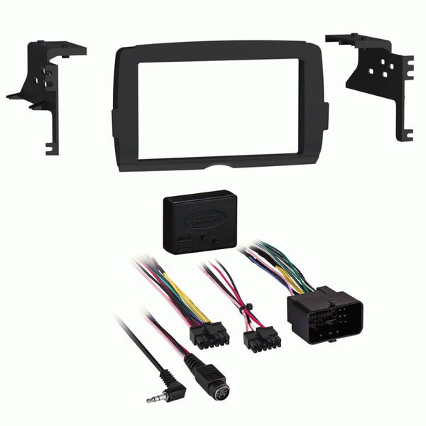 Metra Electronics95-9700 2-DIN Dash Kit for Harley Davidson Models 2014-Up