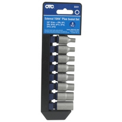 OTC 8-Piece External Torx Plus Socket Set (5931)