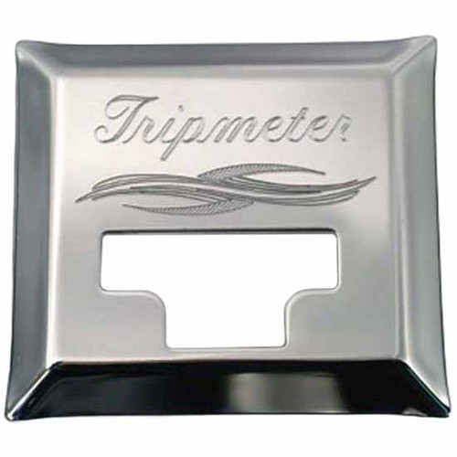 Rockwood Stainless Steel Tripmeter Bezel For Peterbilt