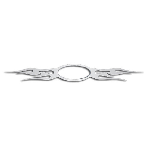 Stainless Steel Wildfire Hood Emblem Accent For Peterbilt