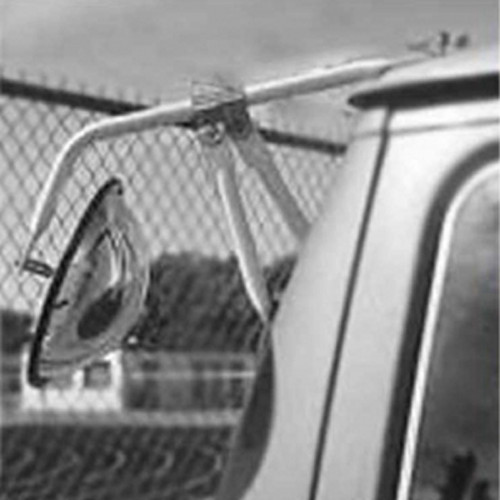 Safety Cross-View Bracket Mirror Assembly – Stainless Steel