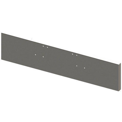 Lincoln Chrome Steel 22 Inch Texas Boxed End Bumper, 10 Gauge W/ Mounting Holes For 1999 - 2003 Freightliner Classic 132XL, 120