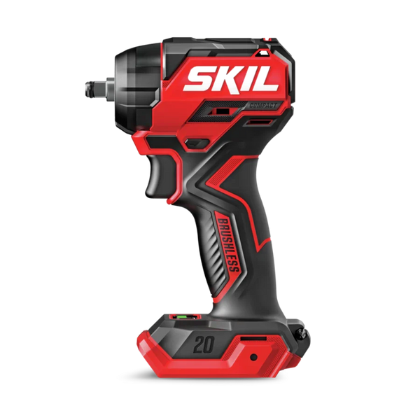 SKIL IW6739B-00 PWR CORE 20™ Brushless 20V 3/8 IN. Compact Impact Wrench (Tool Only)