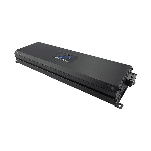 Massive audio T4 - 2000 Watts 1 RMS @ 1 Ohm Mono Block Marine Amplifier