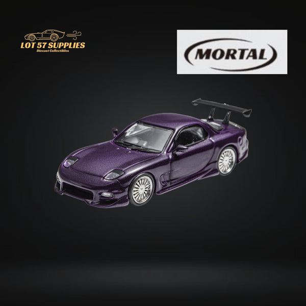 (Pre-Order) Mortal Mazda RX-7 Veilside Purple 1:64
