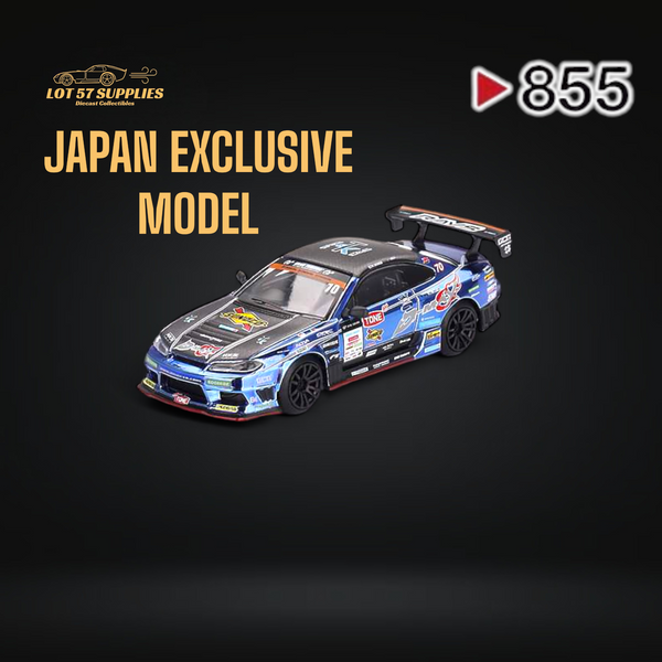 (Pre-Order) Mini-GT Nissan S15 Silvia D-MAX #70 Japan Exclusive #855 1:64 MGT00855