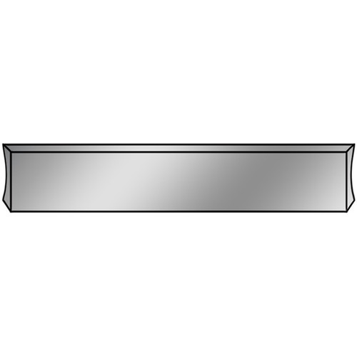 BESTfit Chrome 18 Inch Raptor X8 Bumper, 7 Gauge W/ Squared Ends & Mounting Plates For Peterbilt SFA 365, 367, 388, 389, 567