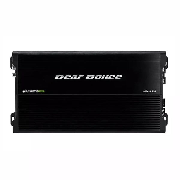 Deaf Bonce Machete Fight MFA-4.320 4-Channel Class-D Amplifier – 320W RMS x4 @ 4Ω