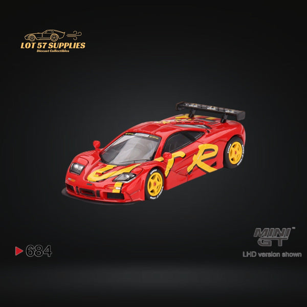 Mini-GT McLaren F1 GTR 1996 Presentation #684 1:64 MGT00684