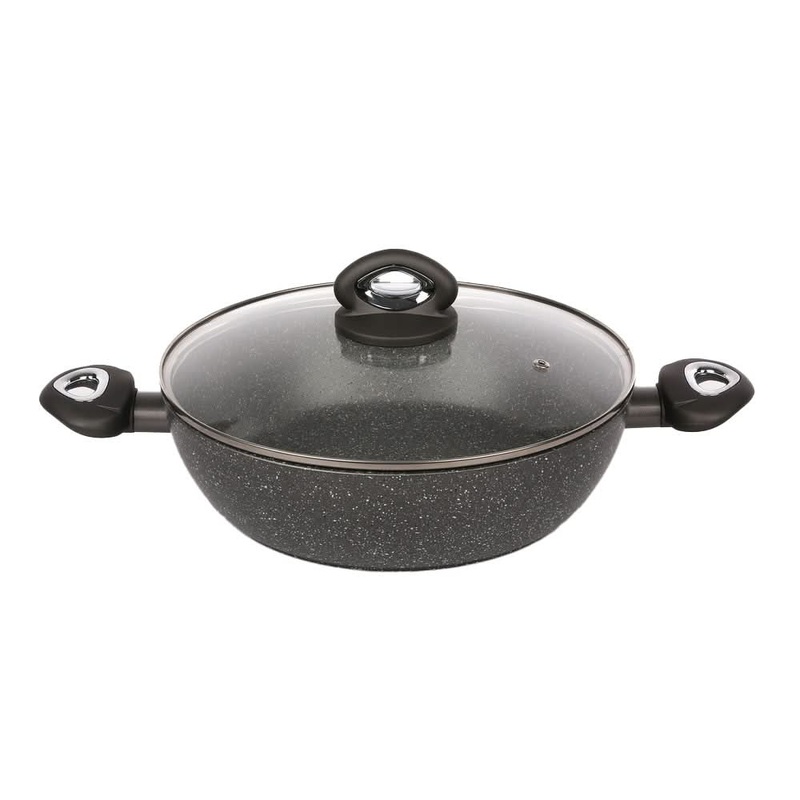 Altom Valdinox Rock Deep Frypan | 28CM with cover 3.5L | 0204003409