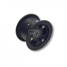 4" Azusalite Wheel, 3" wide, 3/4" ID Bearing