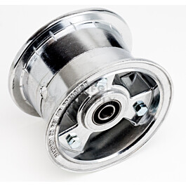 5" Aluminum Wheel, 3" wide, 5/8" ID Bearing