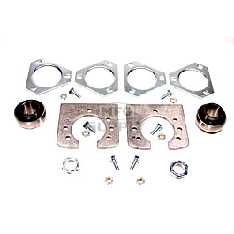 Live Axle Bearing Kit with 3 Hole Flangette for 1" Standard Axle
