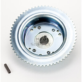 4-1/2" Drums with Riveted Hubs 60 Tooth Sprocket - Machined ID