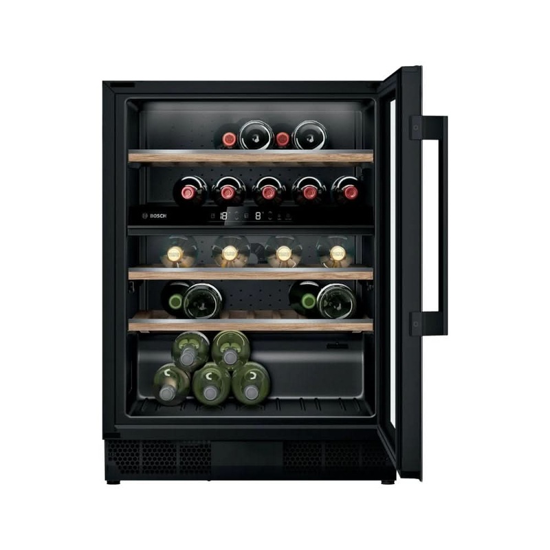 Bosch Series 6 Integrated Wine Cooler | 82CMx60CM | Glass | KUW21AHG0G