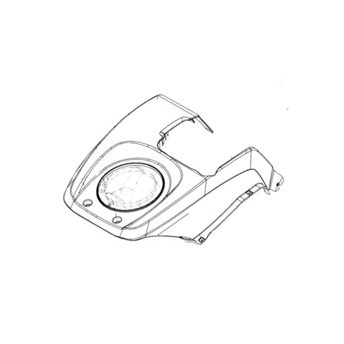 Briggs and Stratton OEM 1750161YP COVER TOP BLACK Briggs and Stratton Original Part