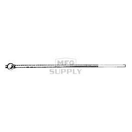 Aircraft Control Cable 5/64 D x 56" L, 7x7 Type