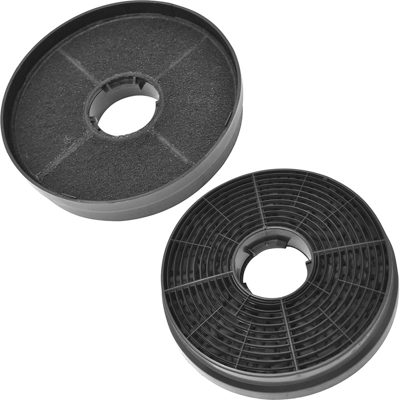 Cooker Hood Carbon Filter for Logik L60CHDG14 L90CHDX17 Extractor Vent Fan (Pack of 2)