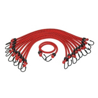 K Tool International 3/8" × 30" Bungee Cord 10‑Pack (73832)