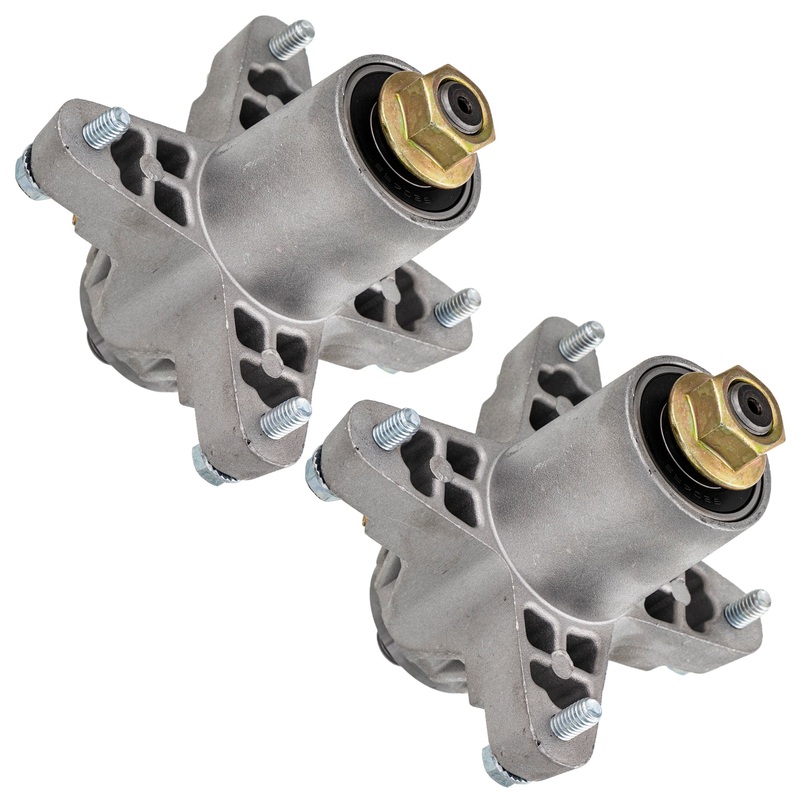 Deck Spindle Set For Ranch King Huskee MTD Gold 918-0142 618-0138 918-0138 618-0142 918-0142A | 2-PACK