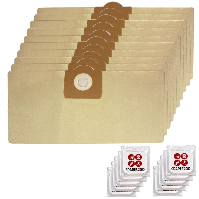 Dust Bags for Bosch Advanced VAC 20 2609256F33 3165140912341 ZTB 06033D1270 x 10 + Fresheners