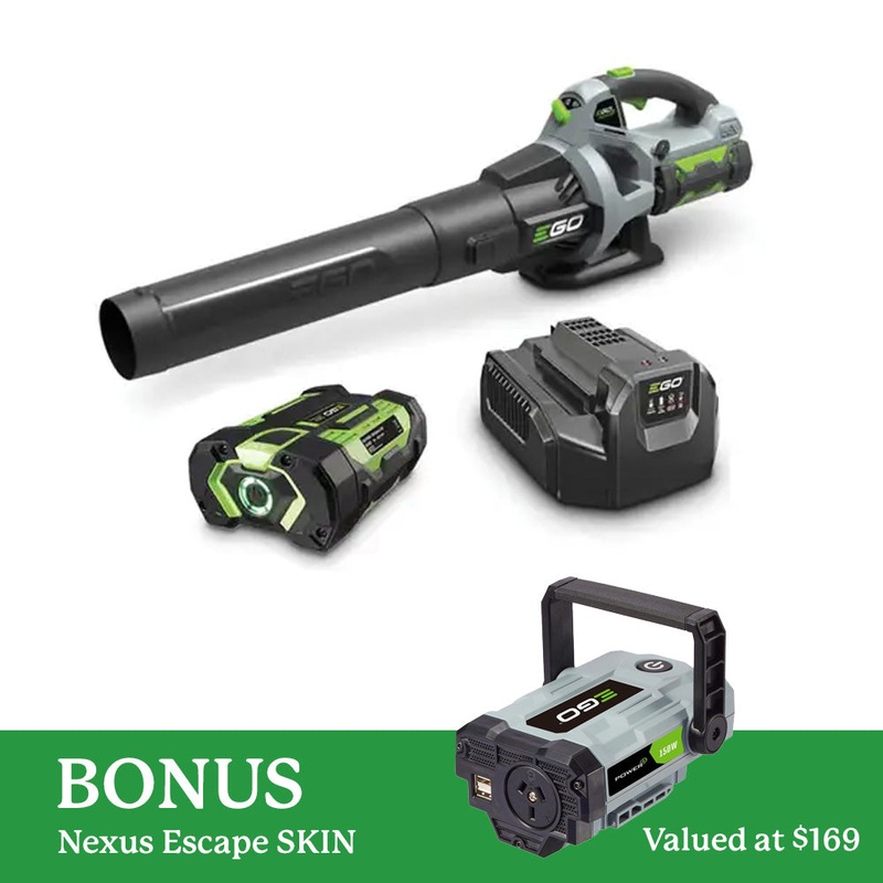 EGO POWER+ 56V Brushless Blower KIT + BONUS Nexus Escape SKIN
