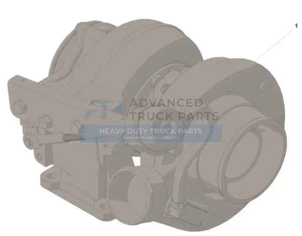 Genuine Cummins Hx40W Turbocharger For 6Ctaa 325Hp